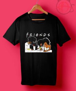 Friends Tv Black Show T Shirt