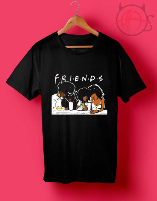 Friends Tv Black Show T Shirt