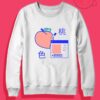 Save Peach Japanese Crewneck Sweatshirt