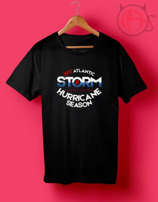 2017 Atlantic Hurricane Season Survivor T Shirt