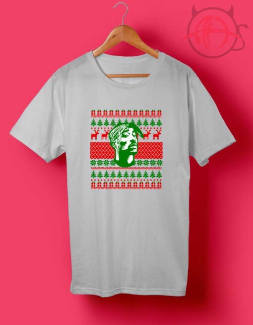 Tupac Shakur Ugly Christmas T Shirts