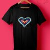 Extreme Rainbow Heart Tie Dye