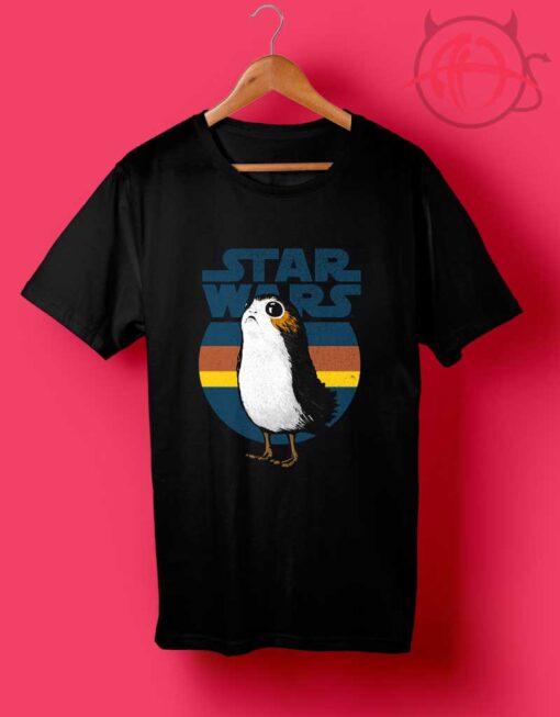 Porg Retro Logo