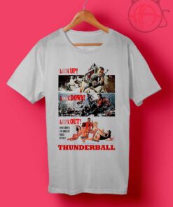 James Bond Thunderball Retro Movie