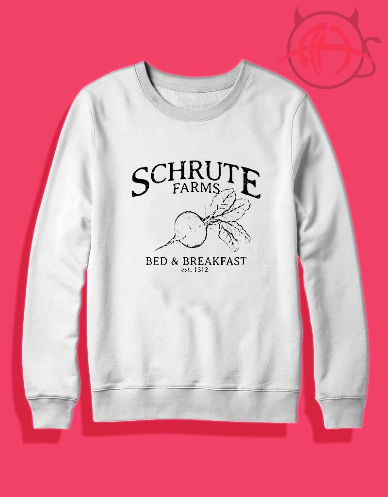 schrute farms crewneck