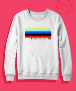 Biarritz France Surf News Sweatshirt