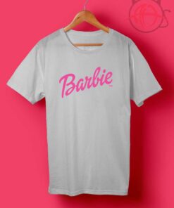 Barbie Pink Logo T Shirt