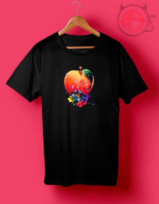 Fruit Peach Pussy T Shirt