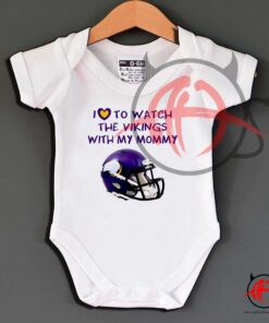 Minnesota Vikings Helmet Design Watch With Mommy