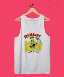 Rambart Iraq Bootleg Homer Simpson Tank Top Design Ideas