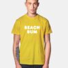 Beach Bum T Shirt Summer Tee