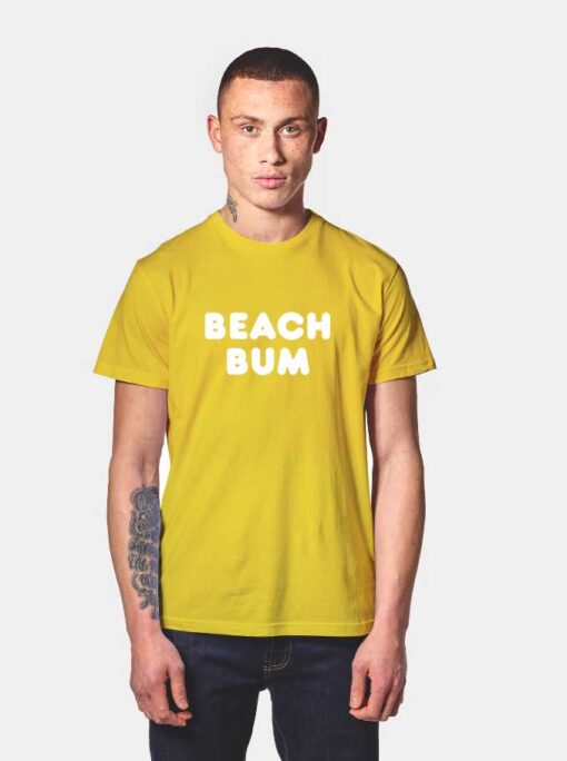 Beach Bum T Shirt Summer Tee