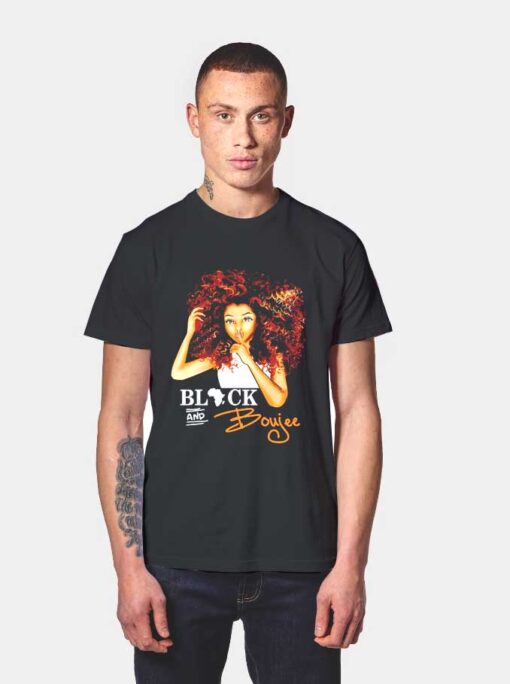 Black and Boujee T Shirt Roots