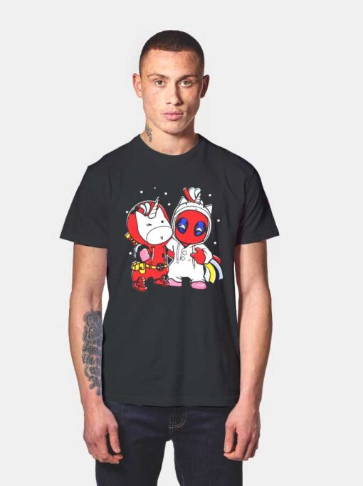 Deadpool Swap Unicorn T Shirt