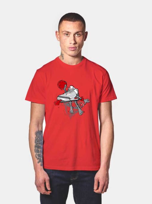 Katrina Fly Kicks Sneaker T Shirt