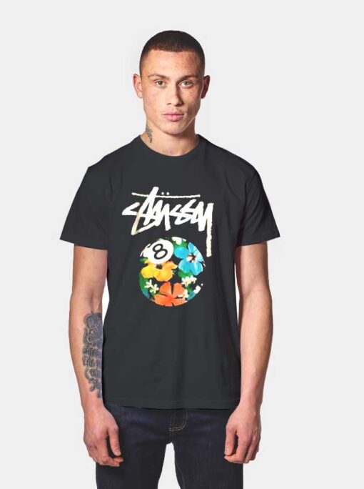 Stussy 8 Ball Floral