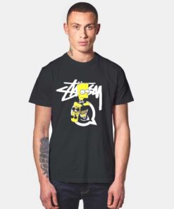 Stussy Bart Simpson T Shirt