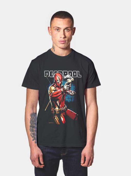 Superhero Marvel Deadpool Black