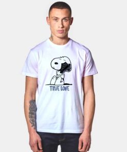 True Love Sneaker Snoopy T Shirt