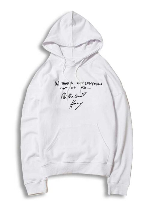 All The Love Harry Styles Hoodie