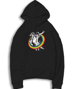 Astronaut Riding Unicorn Hoodie