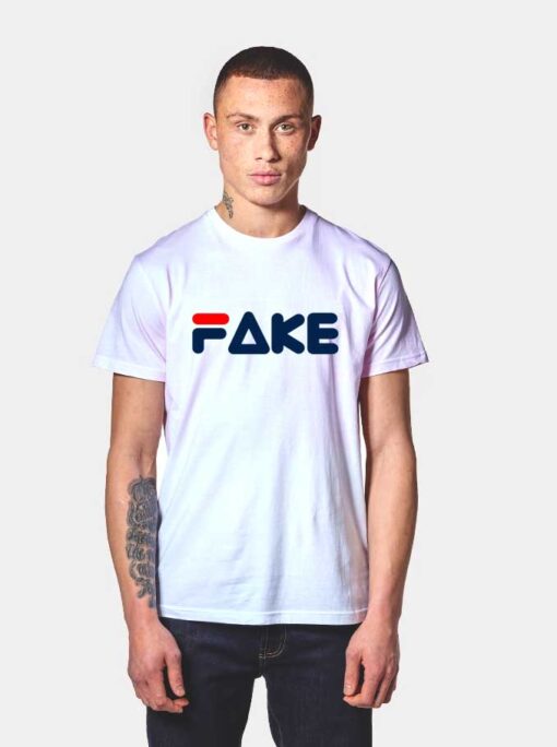 Fake Fila Logo Parody