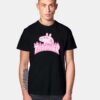 Peppa Pig X Thrasher Parody T Shirt Black
