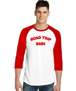 Road Trip Babe Sleeve Raglan Tee