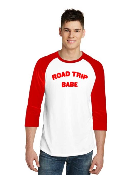 Road Trip Babe Sleeve Raglan Tee