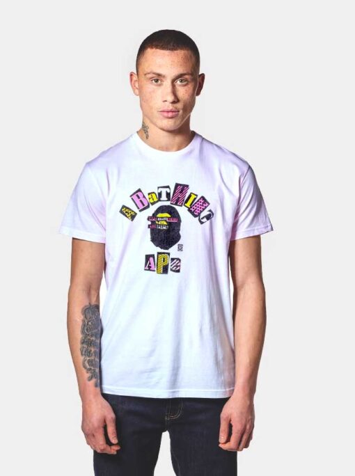 Bape Sex Pistols College Logo T Shirt