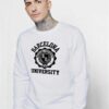 Barcelona University Logo Sweatshirt