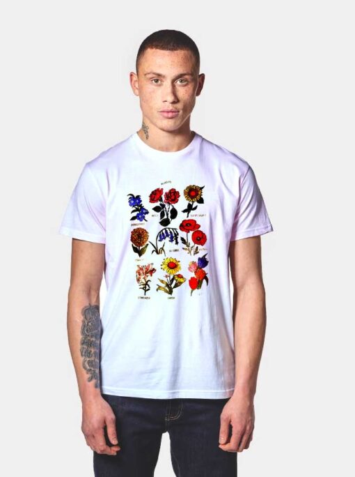 Blooms Flower T Shirt