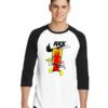 Just Fck It Mickey Trap Hypebeast Sleeve Raglan Tee