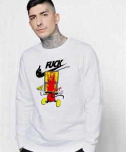 Just Fck It Mickey Trap Hypebeast Sweatshirt