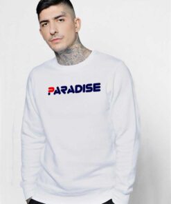 Paradise Fila Parody Sweatshirt