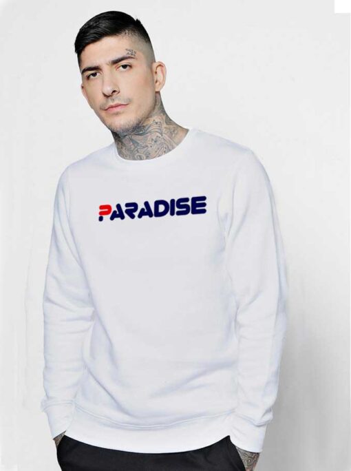 Paradise Fila Parody Sweatshirt