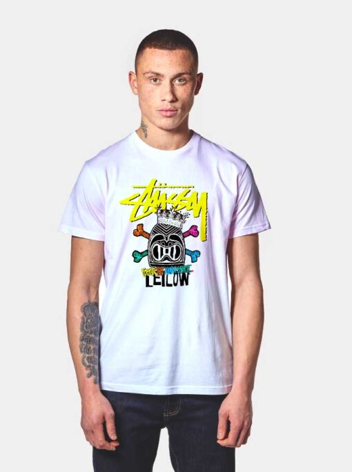 Stussy x Leilow Caps Collab T Shirt