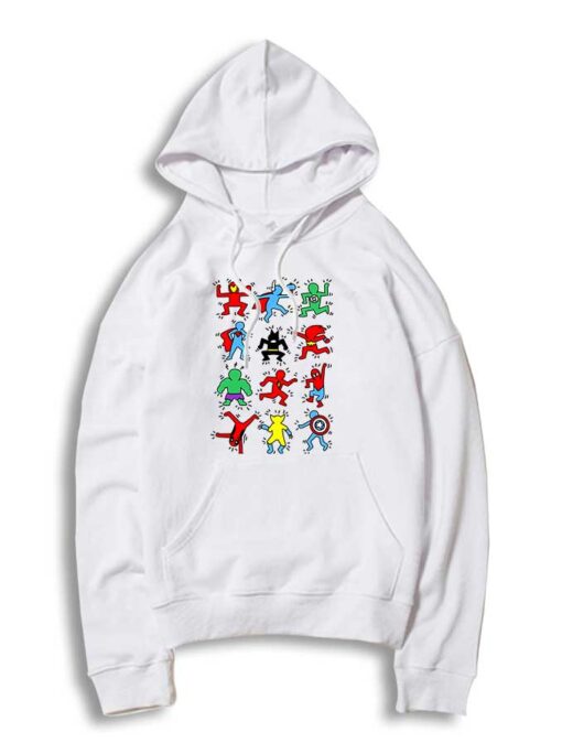 Superheroes Super Haring Hoodie