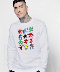 Superheroes Super Haring Sweatshirt