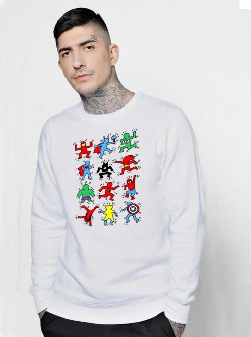 Superheroes Super Haring Sweatshirt