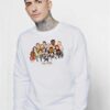 The Office Cast Cartoon Sweatshirt