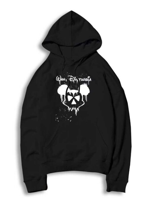 Want Distrubia Mickey Mouse Hoodie