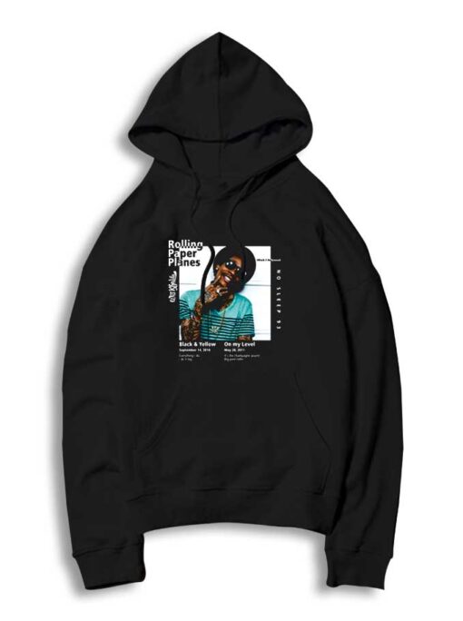 Wiz Khalifa Rolling Paper Planes Hoodie