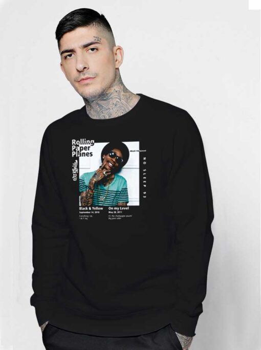 Wiz Khalifa Rolling Paper Planes Sweatshirt