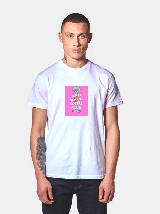 Anti Social Social Club ASSC X Squidward T Shirt