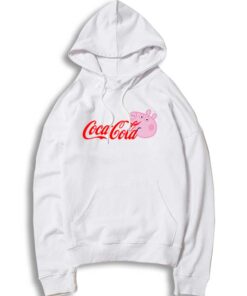 Coca Cola Coke X Peppa Pig Parody Hoodie