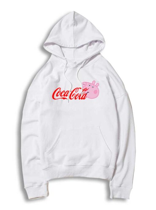 Coca Cola Coke X Peppa Pig Parody Hoodie