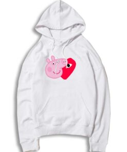 Comme Des Garcons Play X Peppa Pig Parody Hoodie