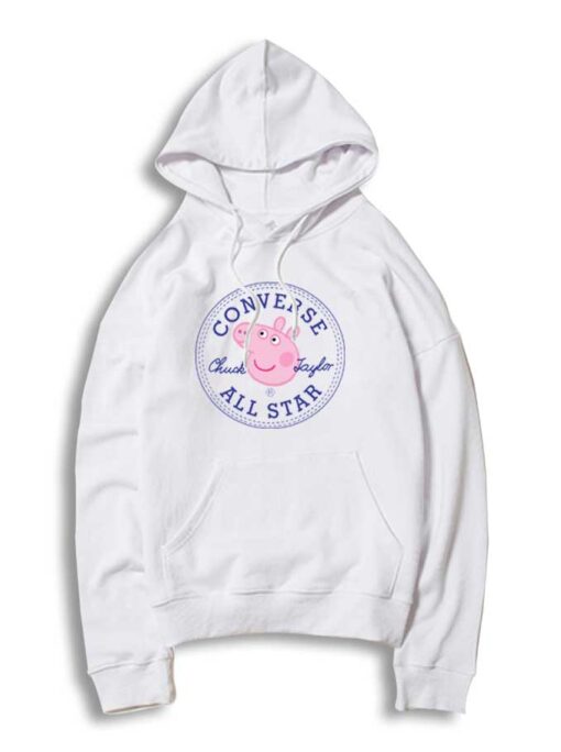 Converse All Star X Peppa Pig Parody Hoodie