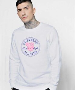 Converse All Star X Peppa Pig Parody Sweatshirt